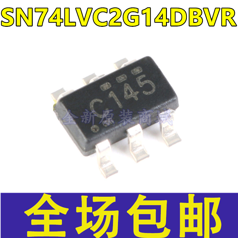全新 SN74LVC2G14DBVR SN74LVC2G14DBV C145 C14K SOT23-6