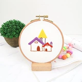 Мультяшный набор материалов для начинающих для детского сада, «сделай сам», с вышивкой