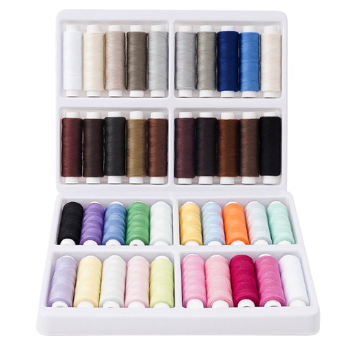 家用缝纫线小卷手缝线衣服针线包