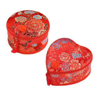 婚庆针线盒女方陪嫁用品大全嫁妆结婚家用实用针线包收纳盒套装