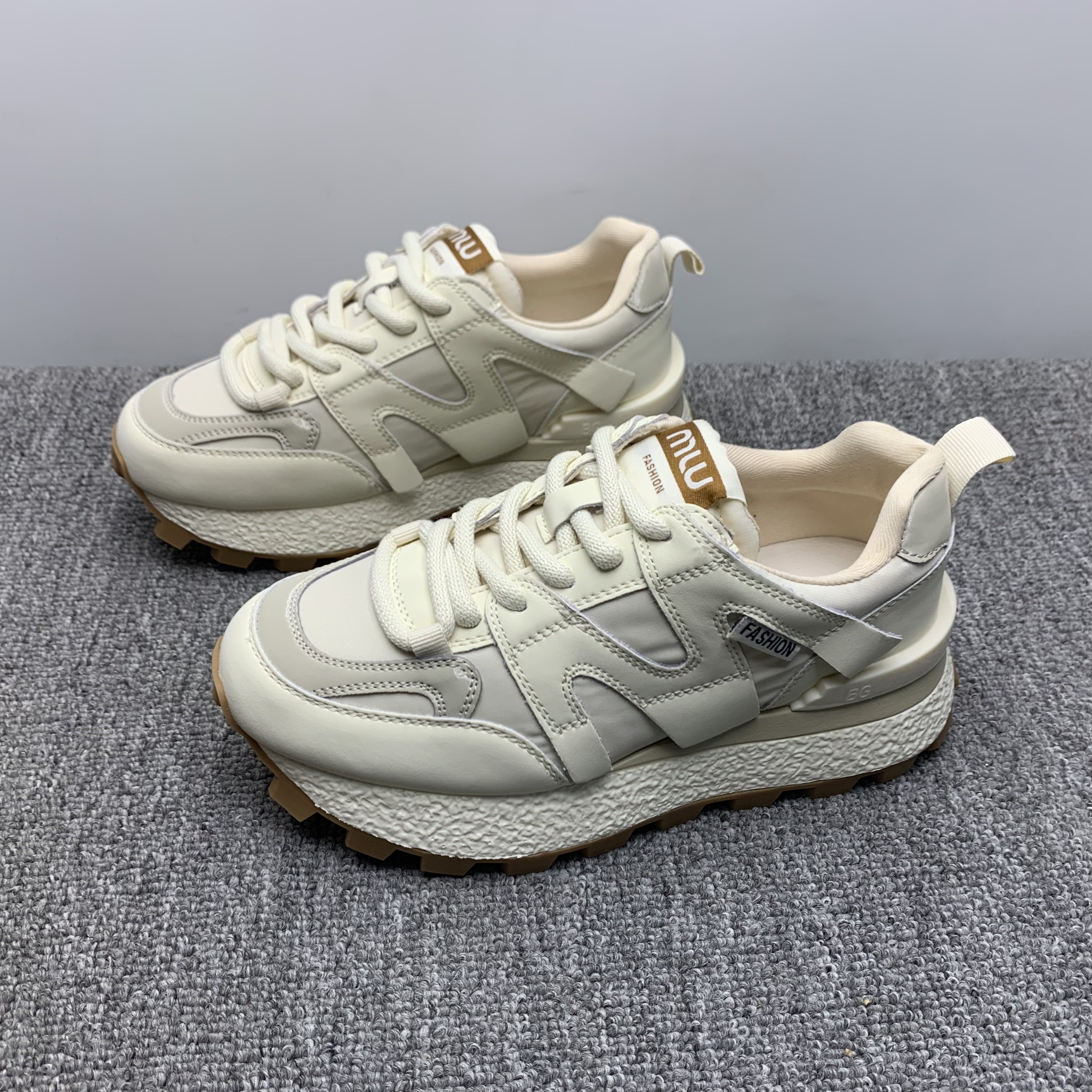 断码清仓处理35码阿甘鞋女2025秋新款厚底增高细带百搭休闲运动鞋,女鞋,时尚休闲鞋,淘宝优惠券,粉丝福利购,淘宝优惠卷