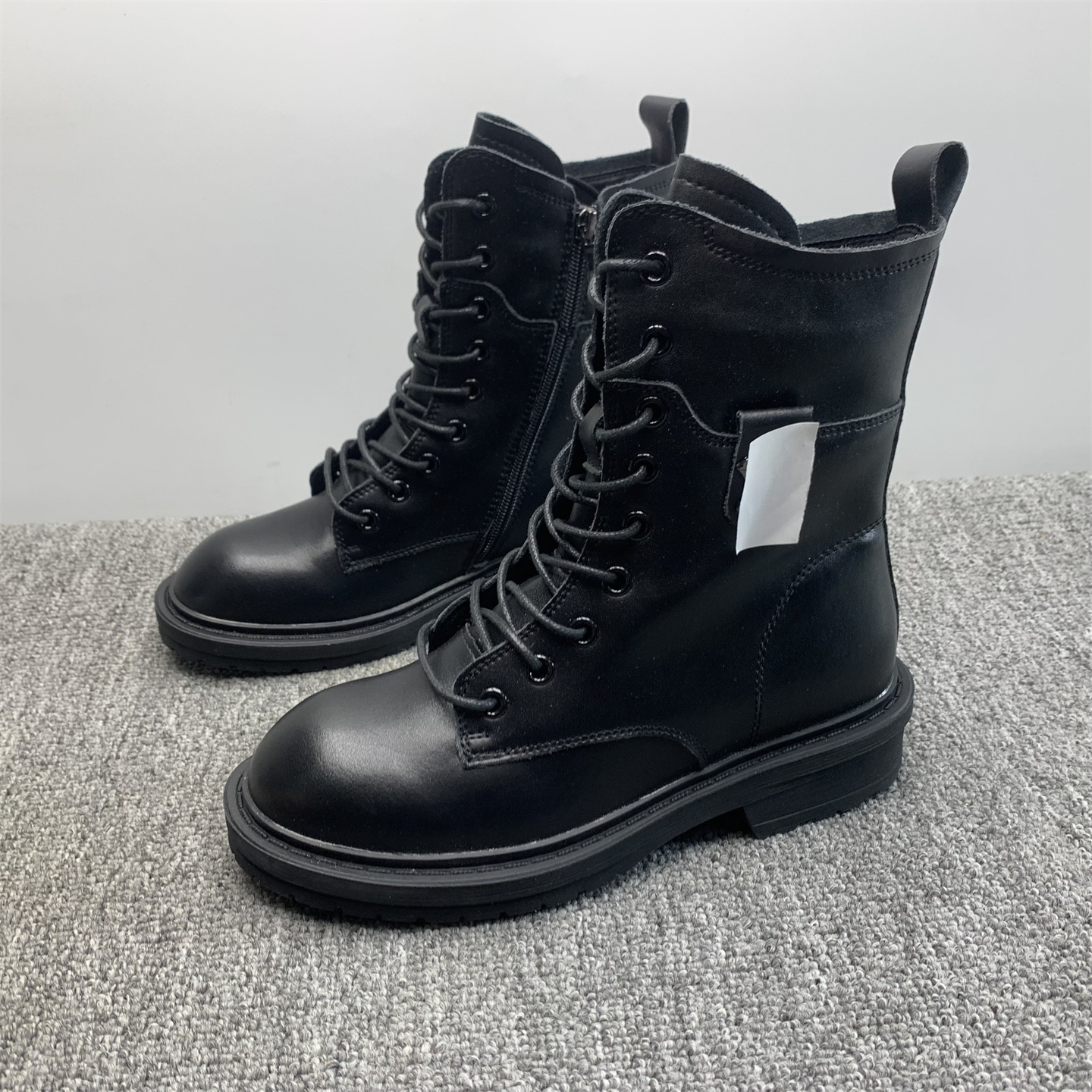 清仓断码处理35码加绒马丁靴女2025冬款厚底舒适风百搭舒适瘦瘦靴