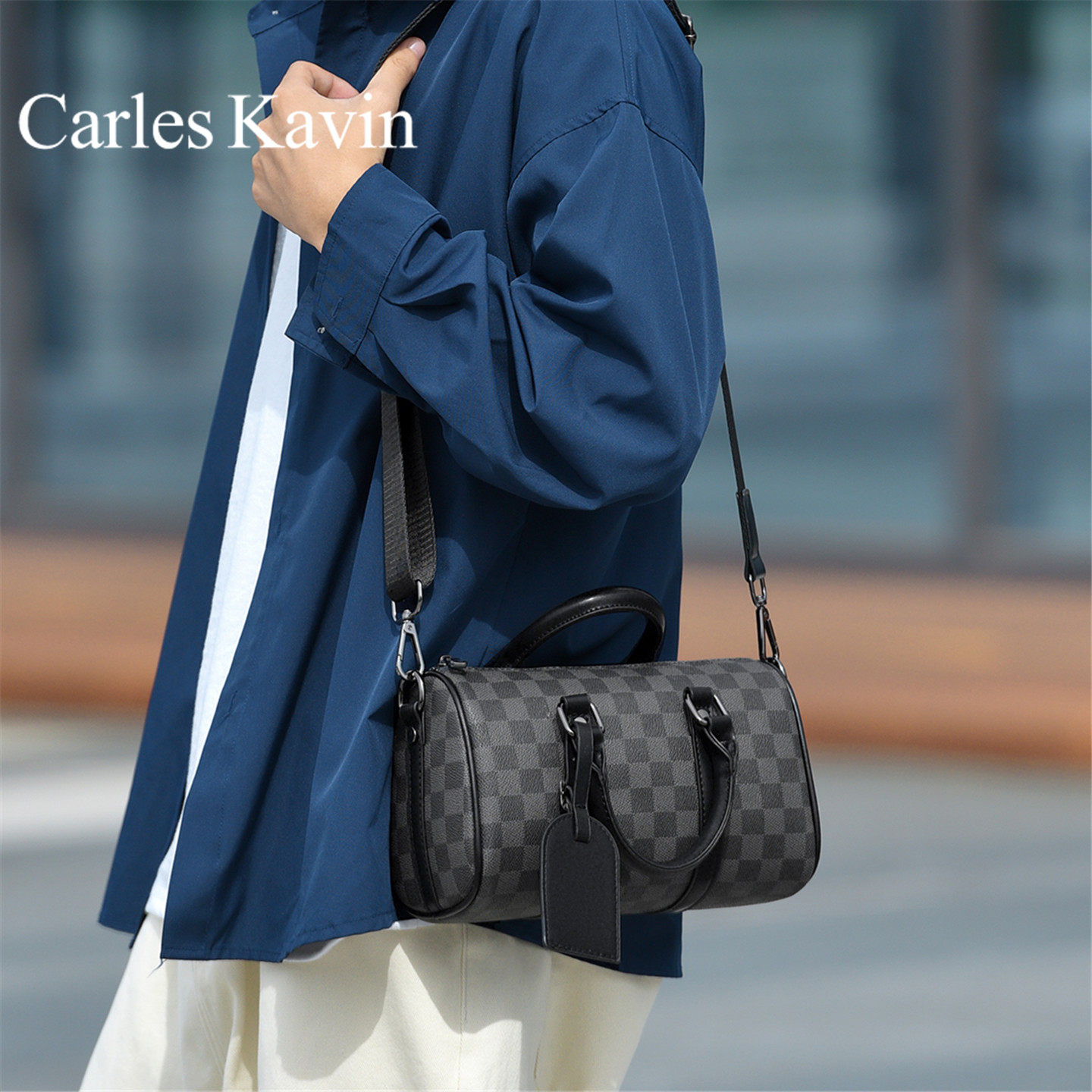CarlesKavin男士单肩包斜挎包