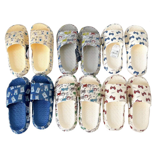 拖鞋踩屎感一体成型静音舒适防滑