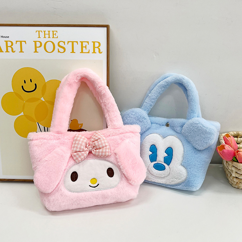 背之爱儿童毛绒手提包