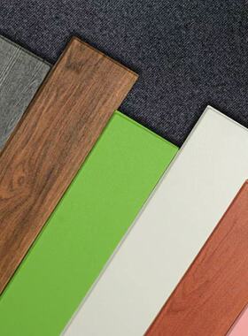 PVC自粘木纹踢脚线客厅卧室防水地脚线贴纸楼梯墙角腰线装饰墙贴.