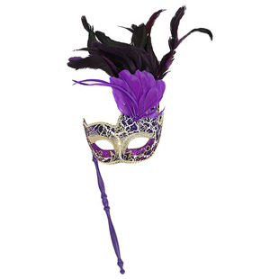Masquerade mask Wedding Carnival Party Performance Purple Co