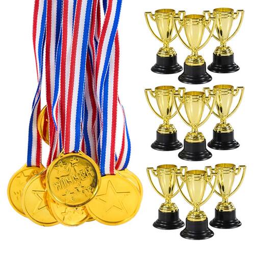 10PcsPlastiGoldWinner