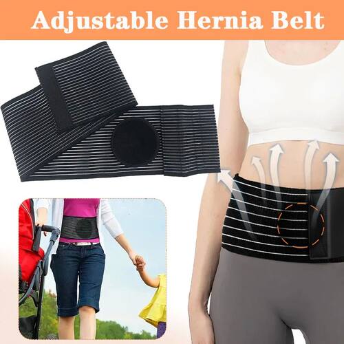 Umbilical Hernia Belt for Men and Women Abdominal Support Br