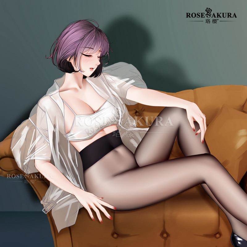 Deep crotch thin velvet black sexy invisible jumpsuit无缝