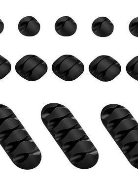 gement Clips Cable Holder for Mouse Headphone Wire Organizer