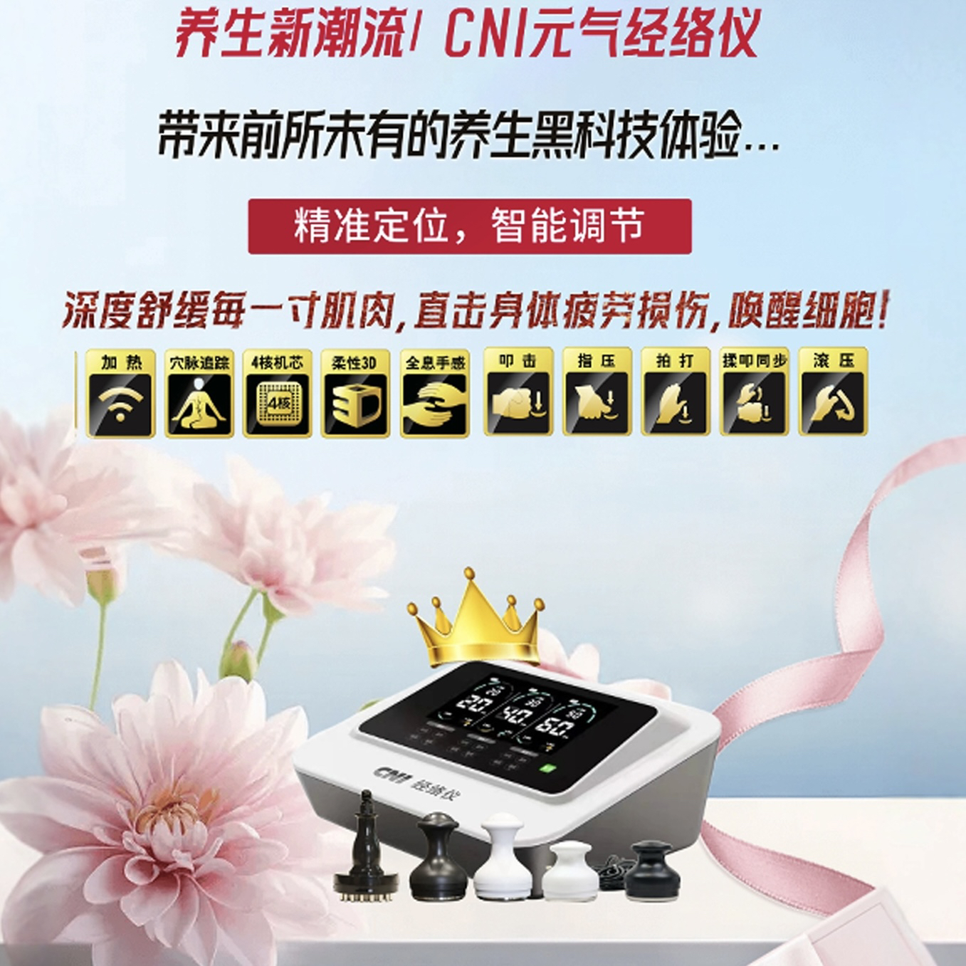 长青中国元气经络仪biopure正品