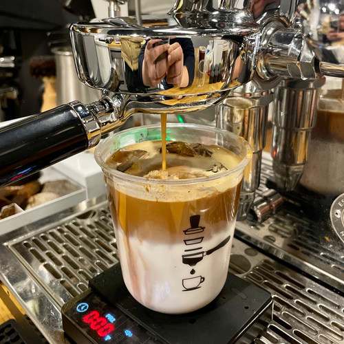 三杯茶U型咖啡杯奶茶杯子