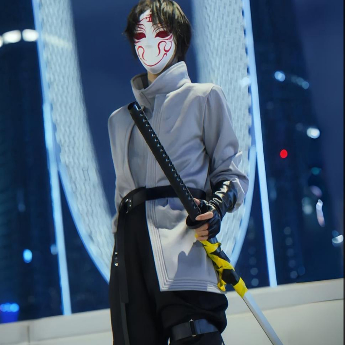 斩神之凡尘神域王面cos服假面小