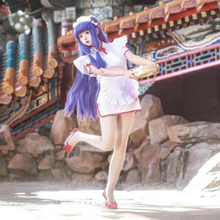 乱马cos服乱马1/2珊璞cos套装国风少女旗袍女仆装动漫cosplay服装