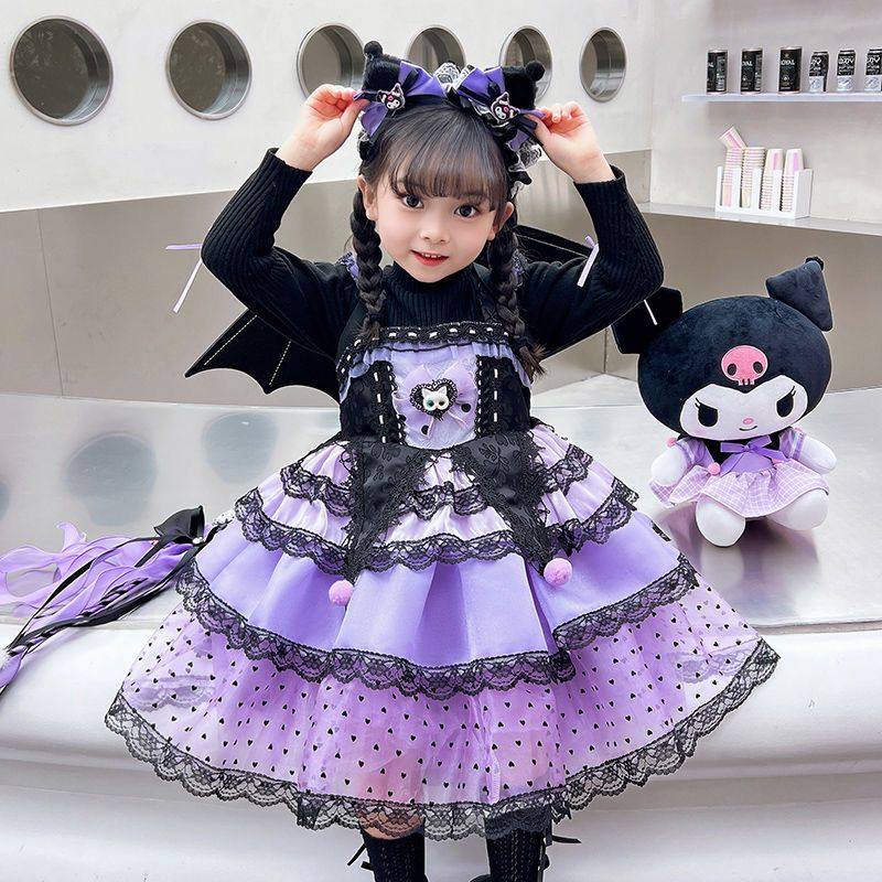 库洛米衣服女童万圣节儿童服装连衣裙洛丽塔公主裙生日秋冬款裙子,模玩/动漫/周边/娃圈三坑/桌游,lolita洛丽塔/软妹装/洋装,淘宝优惠券,粉丝福利购,淘宝优惠卷