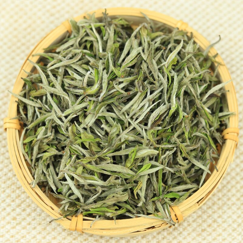 2022年福鼎白茶荒野白牡丹250克礼盒装花香毫香白牡丹散茶头采茶