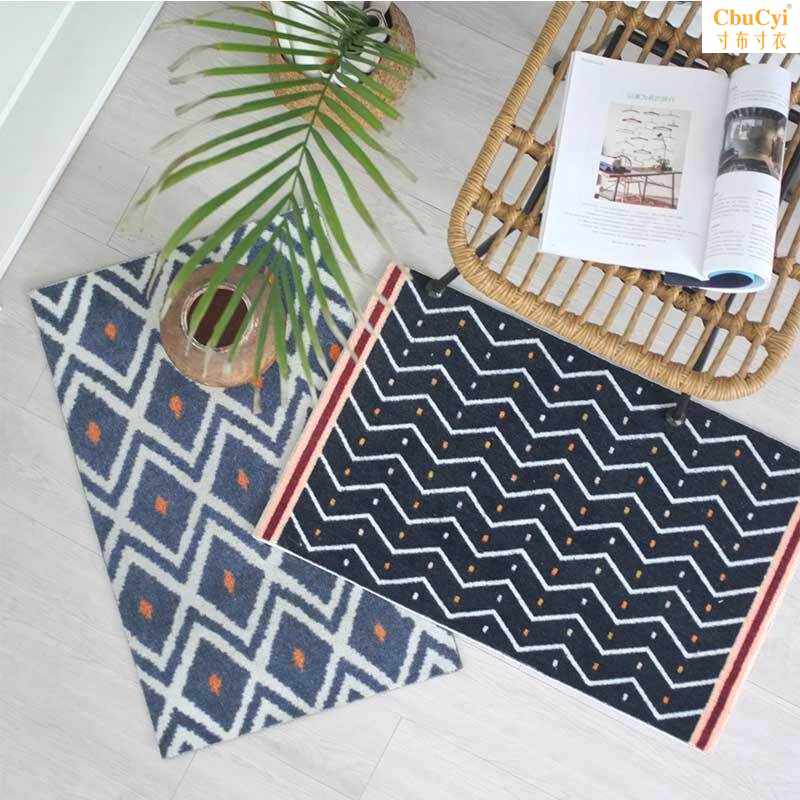 宅曰 北欧地垫垫子摩洛哥民族家用门垫进门浴室防滑垫厨房脚垫在类目 居家布艺, 地垫中 - 来自Buy2taobao.com提供专业的淘宝代购服务