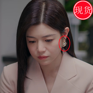 狙击蝴蝶岑矜陈妍希同款耳环耳钉耳饰气质高级2025日韩新款