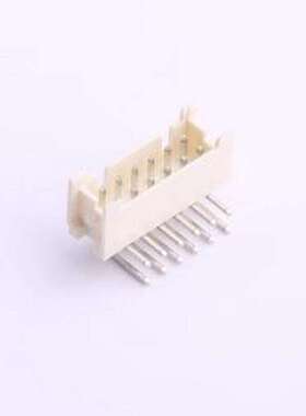 HX20017-12WAP WH 线对板针座 2x6P 间距:2mm 弯插 白色 弯插,P=2