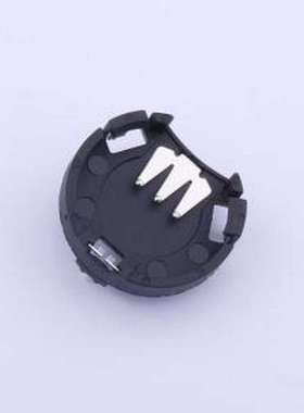 BS-02-A1BK007 纽扣与条形电池连接器 电池底座 适用电池:CR2032