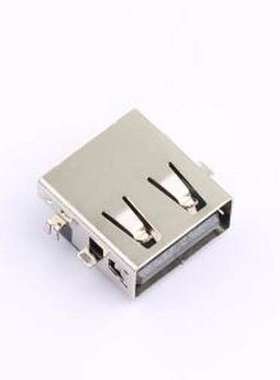 LXUA0430-02505 USB连接器 USB 2.0AF 沉板3.0贴板式直边 SMD