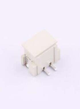 M2501VSF-02P 线对板针座 1x2P 间距:2.5mm 立贴 SMD,P=2.5mm