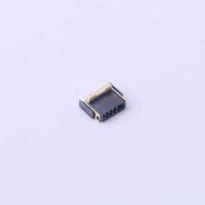 AYF530435 FFC/FPC连接器 间距:0.5mm P数:4P 翻盖式 下接 SMD,P=
