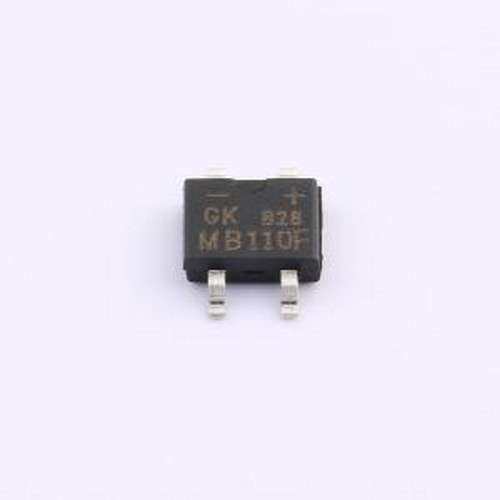MB110F 整流桥 电压:100V 电流:1A MBF