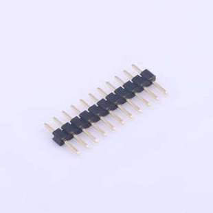 排针 1x11P 插件 11I P=2mm 方针 C40D28 2mm X4611WV 间距