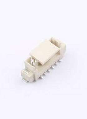 HX 1.25-6PIN LTJS 线对板针座 1x6P 间距:1.25mm 立贴 SMD,P=1.2