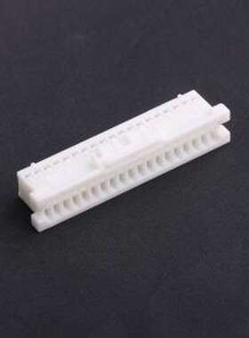 HX25068-38Y 胶壳(线对板/线对线) 2.5mm 2x19P 白色 P=2.5mm