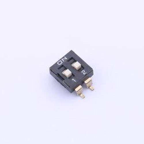 KH-10027B-SMT2.54-2P 拨码开关 KH-10027B-SMT2.54-2P SMD-4P,6x