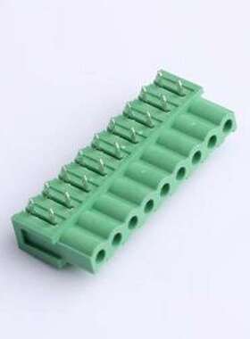 DB2EA-5.08-9P-GN 插拔式接线端子 5.08mm 绿色 插件,P=5.08mm