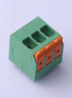 DG2206V-7.5-DA-03P-14-00A(H) 插拔式接线端子 7.5mm 1x3P 排数: