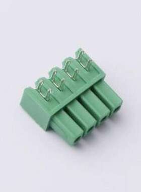 DB2EA-3.81-4P-GN 插拔式接线端子 3.81mm 绿色 插件,P=3.81mm