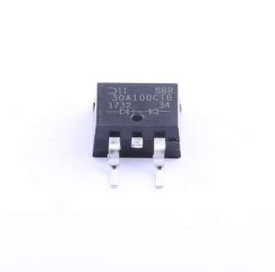 SBR30A100CTB-13 超势垒整流器(SBR) 电压:100V 电流:15A TO-263-