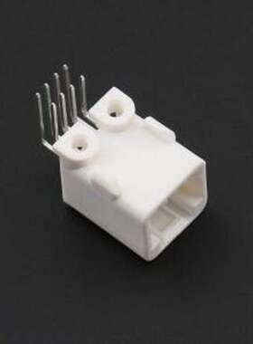 QA-8AW 线对板针座 QA-8AW 弯插,P=2.2mm