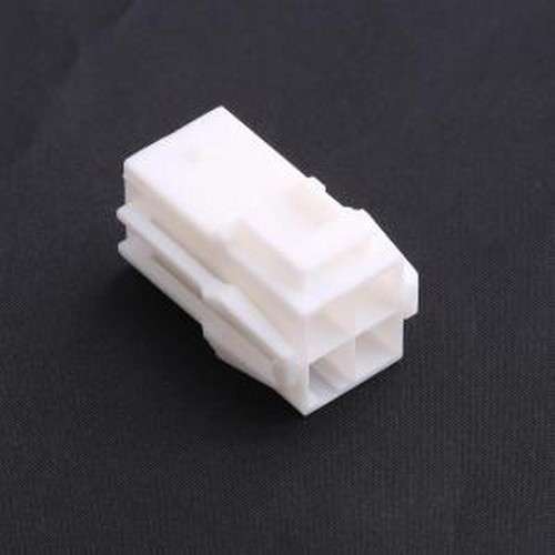 HX62008-4R 胶壳(线对板/线对线) 6.2mm 2x2P 白色 P=6.2mm