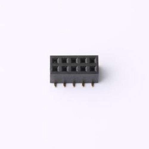 HDGCPH2.0-PMS-02-05 排母 2.0x4.3 双排SMT排母 2x5P SMD,P=2mm