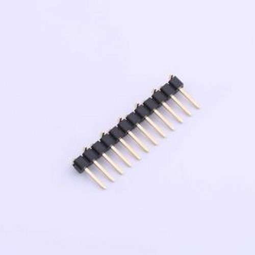 X6511WVS-12H-C60D48R2 排针 1x12P 间距:2.54mm 方针 SMD,P=2.54