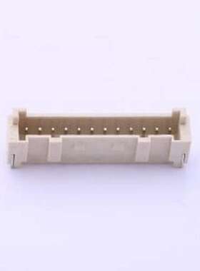 A2012WR-S-12P 线对板针座 间距:2mm 1x12P SMD,P=2mm,卧贴