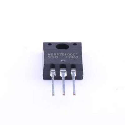 MBRF20100CT 肖特基二极管 电压:100V 电流:10A TO-220AB-3