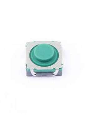 TVFU13-040HG-R 轻触开关 8X8汽车开关/翘脚/4.0H/400gf/黑底绿钮