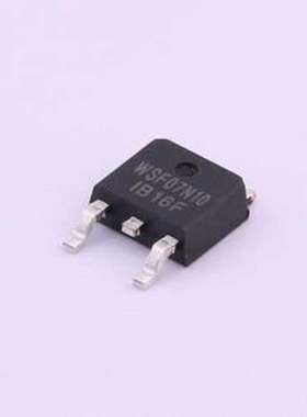 WSF07N10 场效应管(MOSFET) 1个N沟道 耐压:100V 电流:7A TO-252-