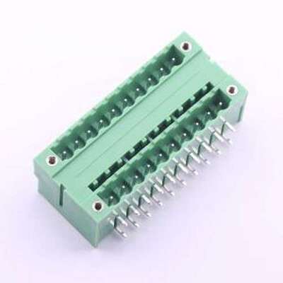 KF2EDGRHM-5.08-2*10P 插拔式接线端子 5.08mm 2x10P 排数:2 每排