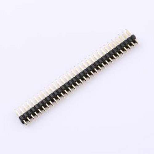 X6521WV-2x31H-C60D30 排针 2x31P 间距:2.54mm 方针 插件,P=2.54