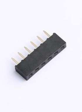 HC-PM254-5.0H-1x6PZ 排母 间距2.54mm 1x6Pin 直插 PC3.0 H5.0