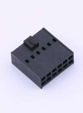 X9555H-2x06E-PT 胶壳(线对板/线对线) 2x6P 2.54mm P=2.54mm