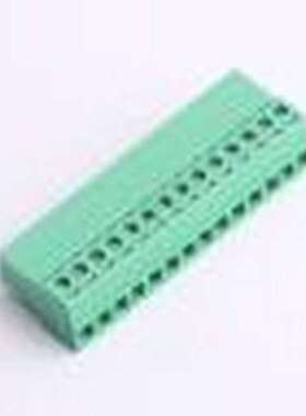 MX15EDGRK-3.81-14P-GN01-Cu-Y-A 插拔式接线端子 3.81mm 1x14P